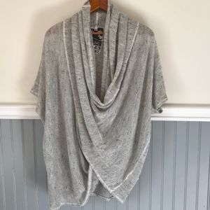 Young Fabulous & Broke cowl neck knit blouse SZ M